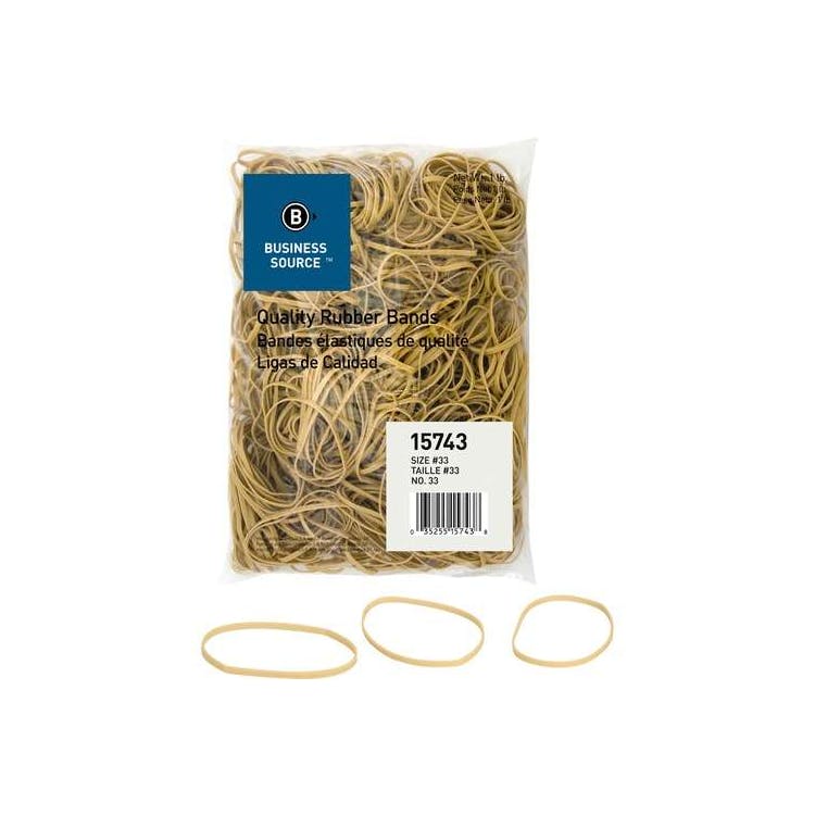 Office Rubber Bands - Crepe Size #33 600 Pack 2