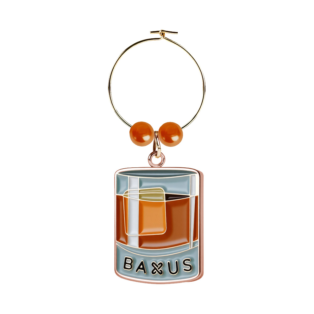 Soft Enamel Wine Charms 1" 7
