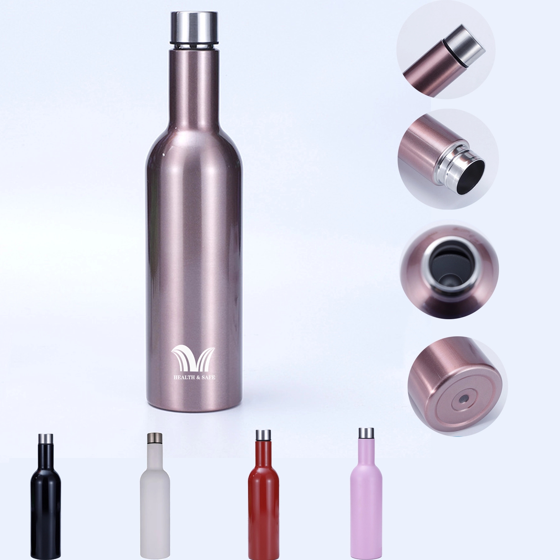 Stainless Steel Insulated Wine Bottle 3