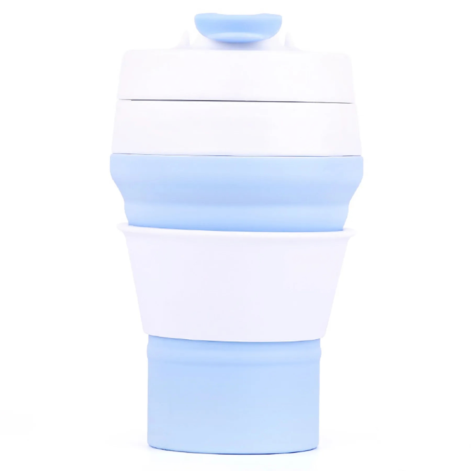 20 OZ 600ml Silicone Folding Camping Cup 8