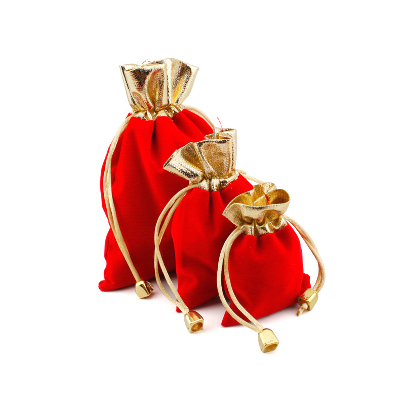 Velvet Drawstring Pouches Jewelry Gift Bag 2