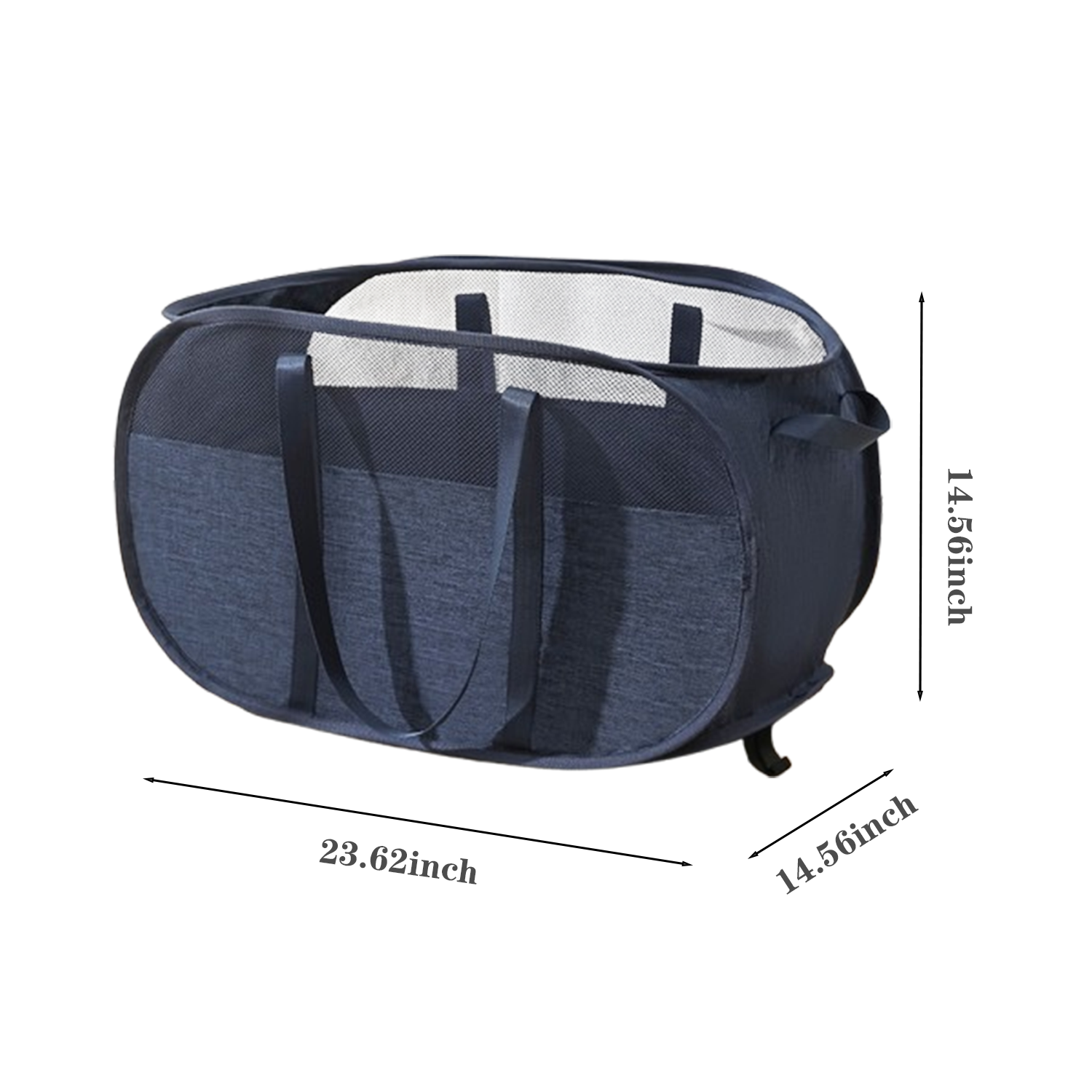 Foldable Mesh Laundry Basket 3