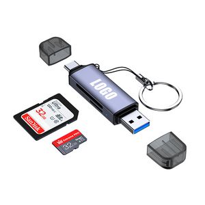 Micro SD Card Reader With Keychain 5