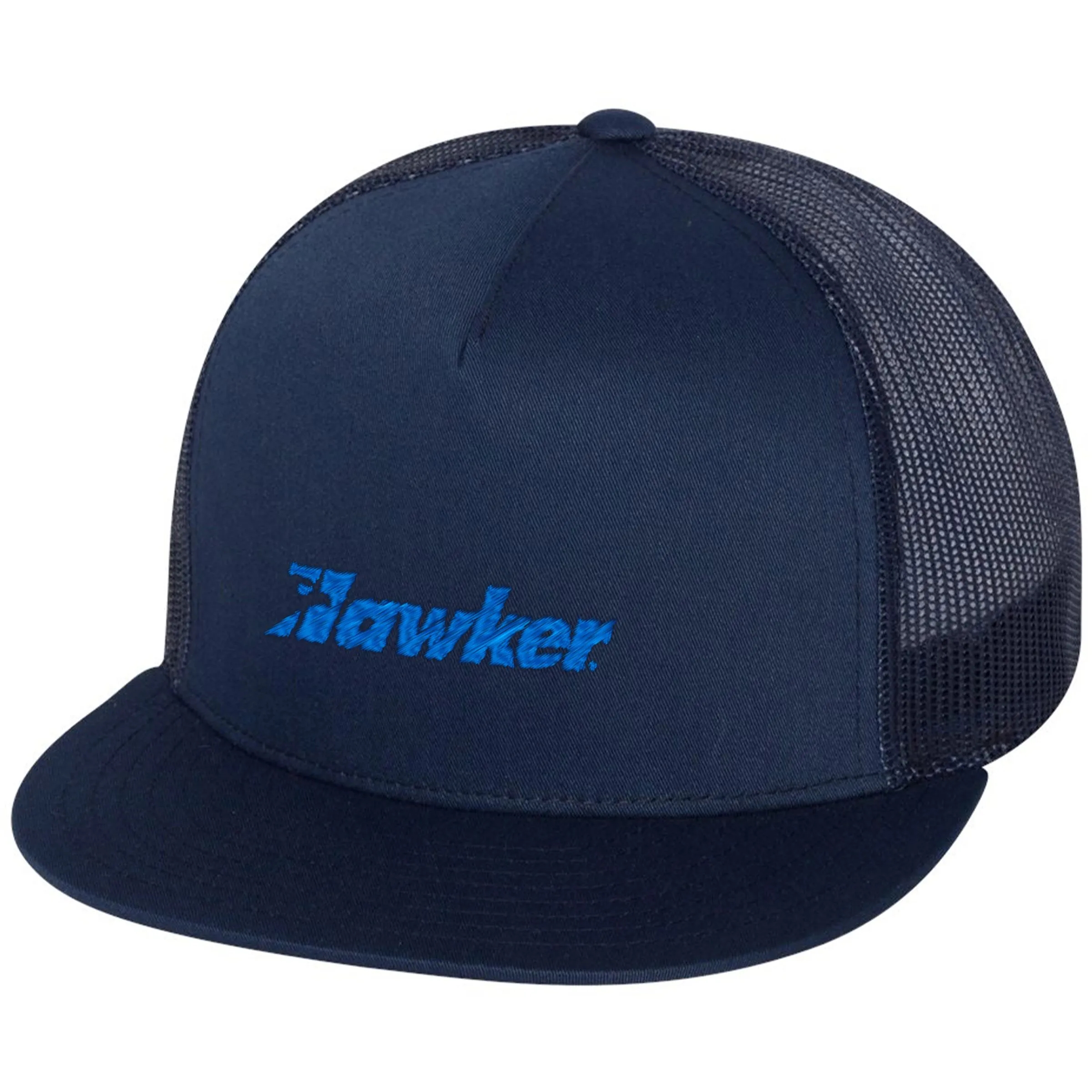 YUPOONG-CLASSIC FLAT BILL TRUCKER CAP 3