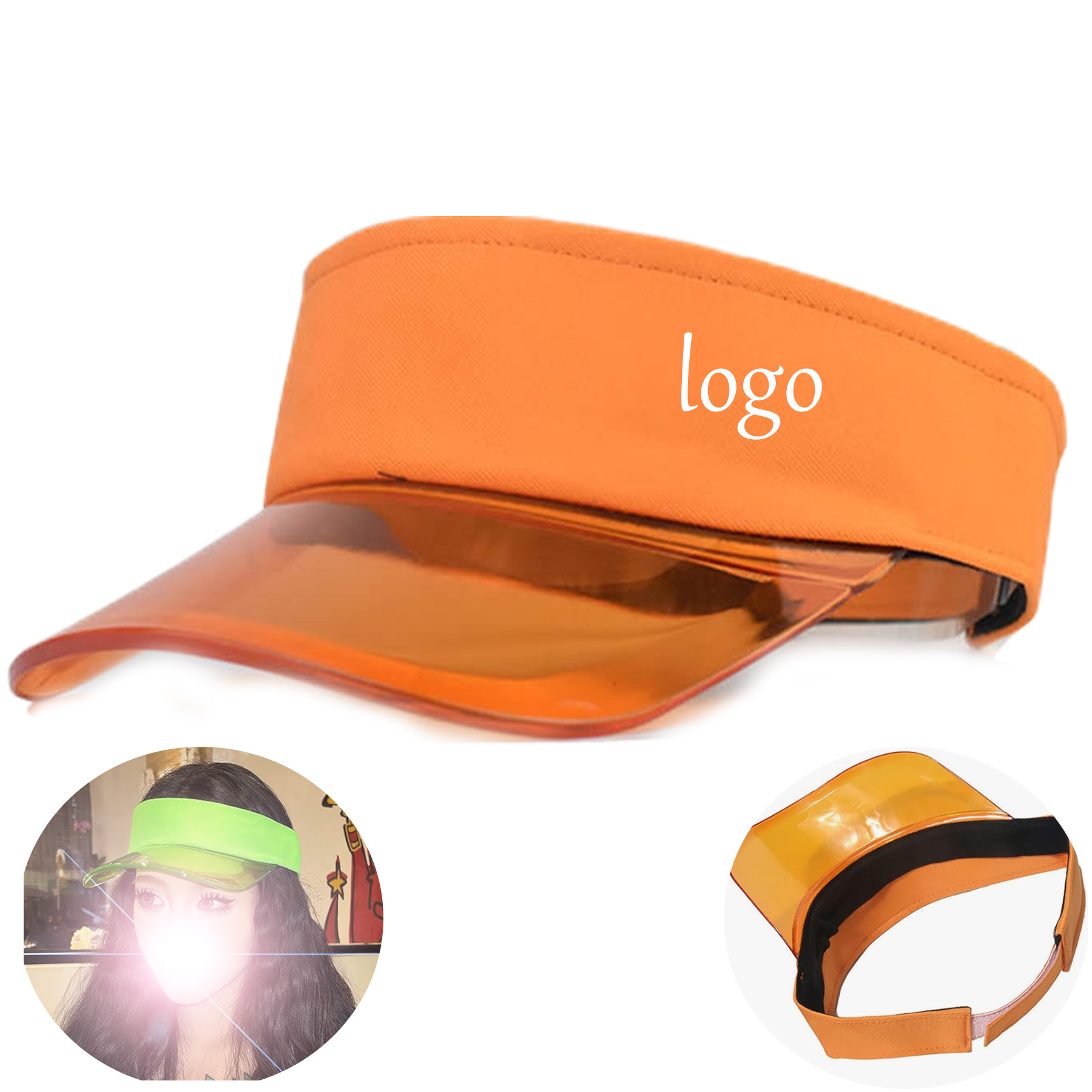 Transparent Visor Hat 11