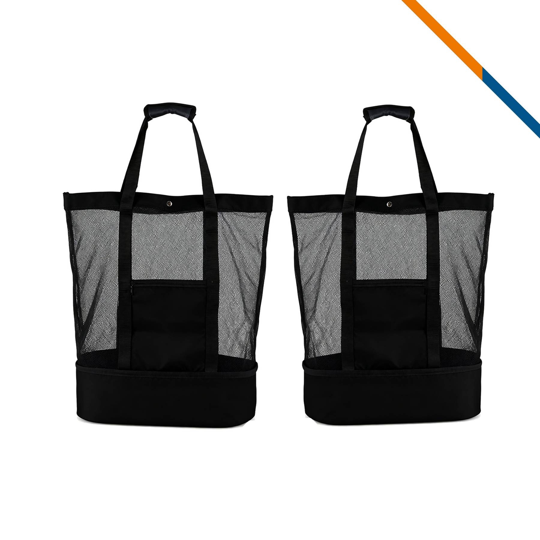 CoolSack 2in1 Mesh PEVA Cooler Tote Bag 3