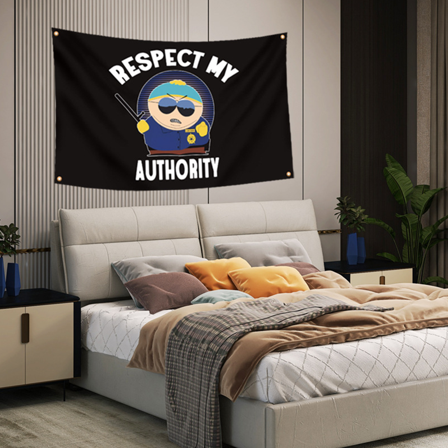 Cartoon Digital Print Flags - Polyester & Reusable Decor 6