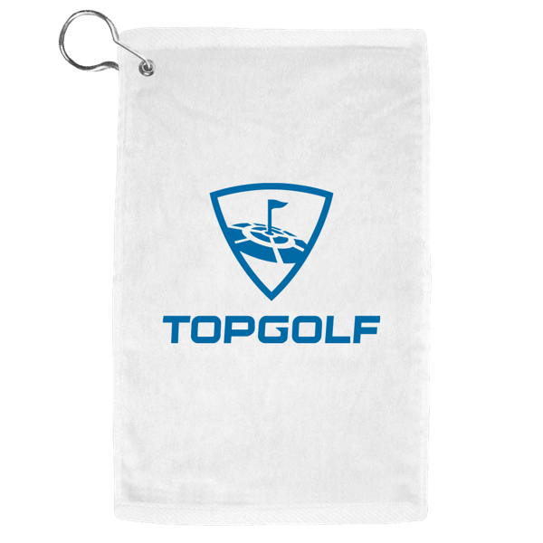 Turkish Signature Midweight White Golf Towel 2