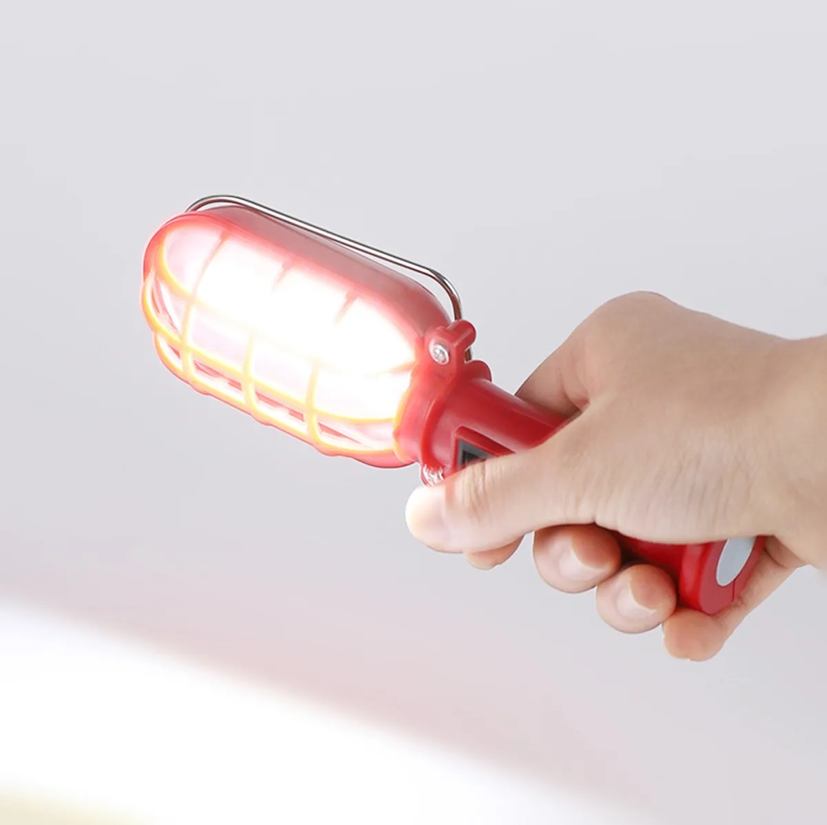 Mini COB LED WorkLight Magnetic Base Camping Battery Lamp 5