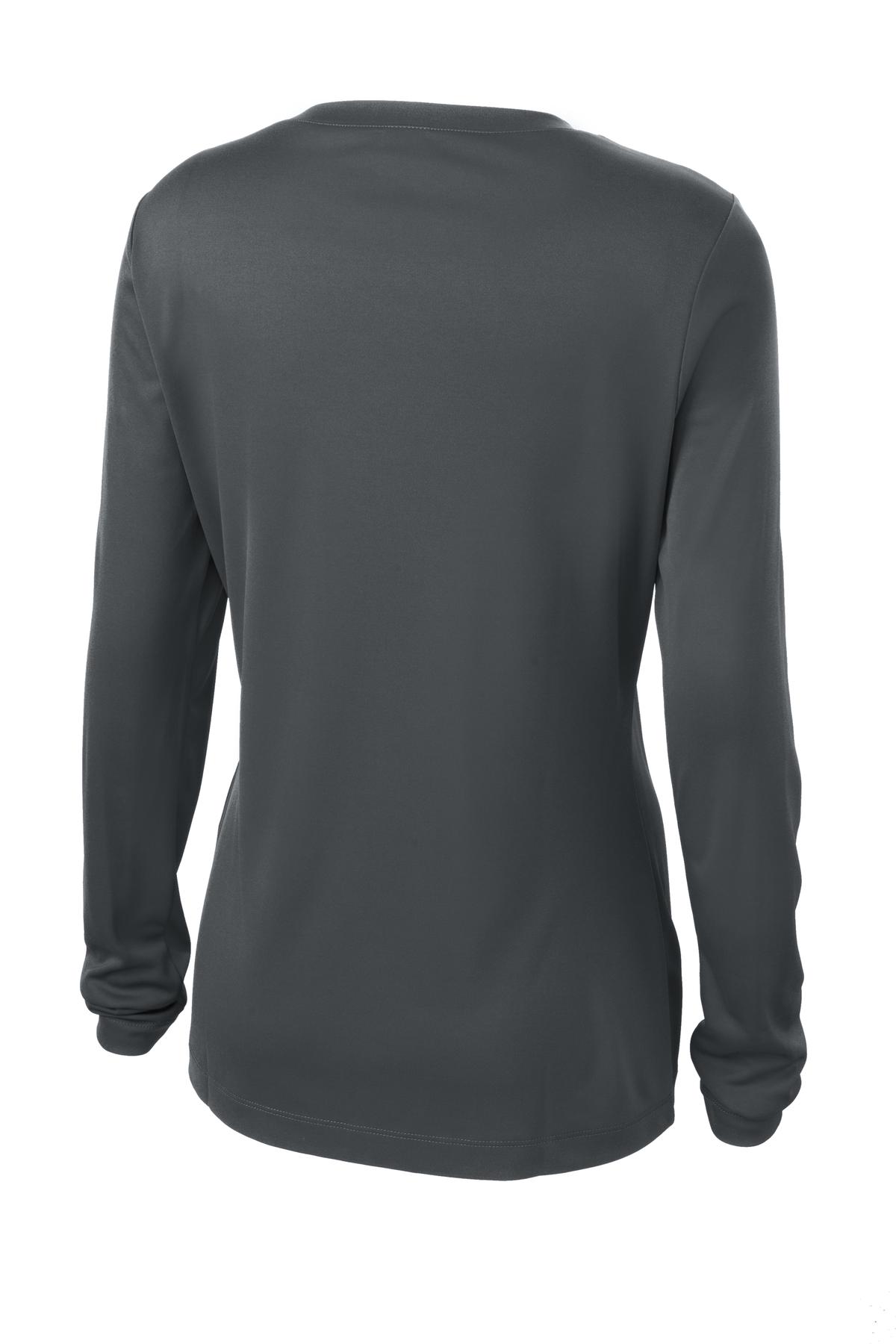 Sport-Tek Women's Long Sleeve PosiCharge Competitor V-Neck Tee. LST353LS 52