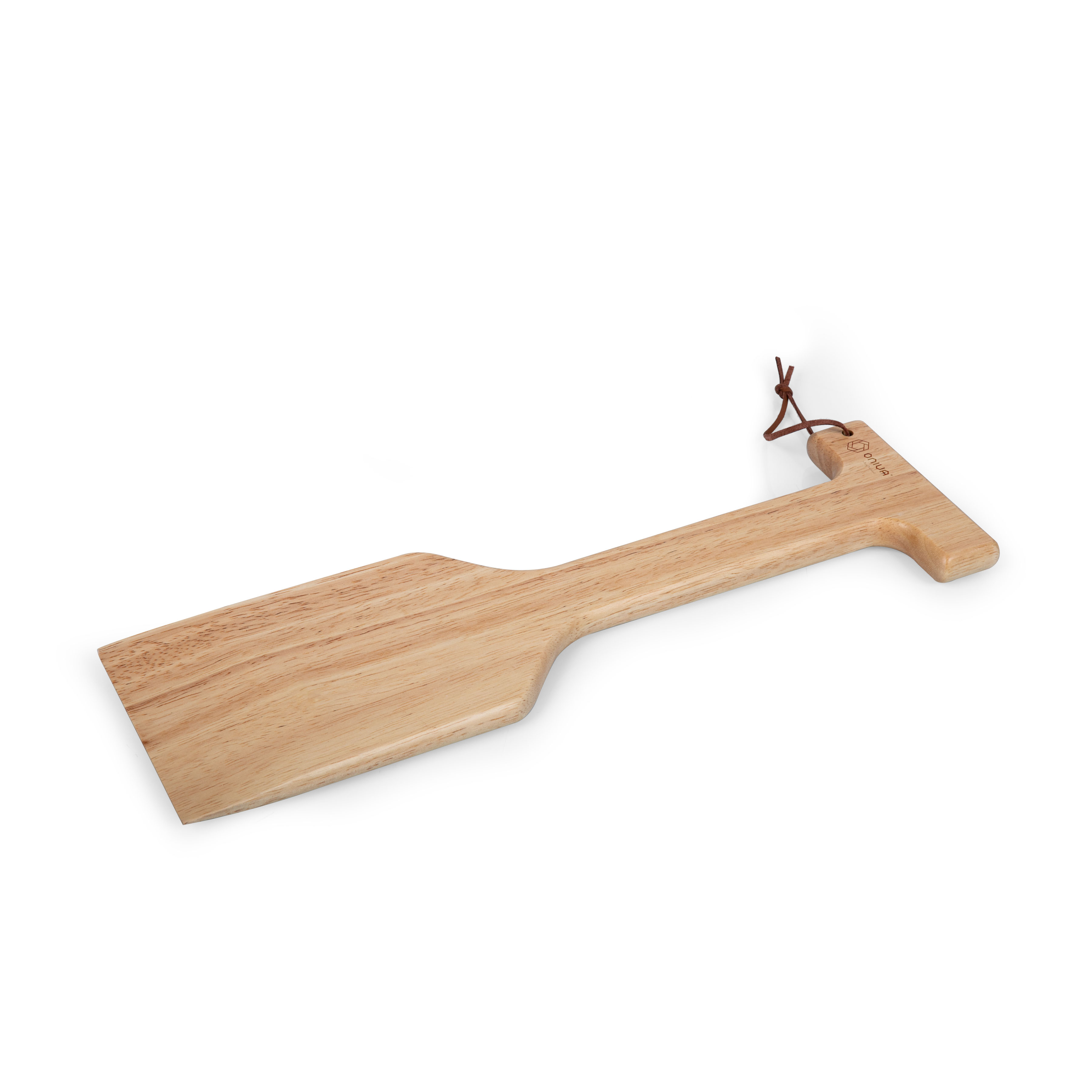 Hardwood BBQ Grill Scraper with Bottle Opener 1