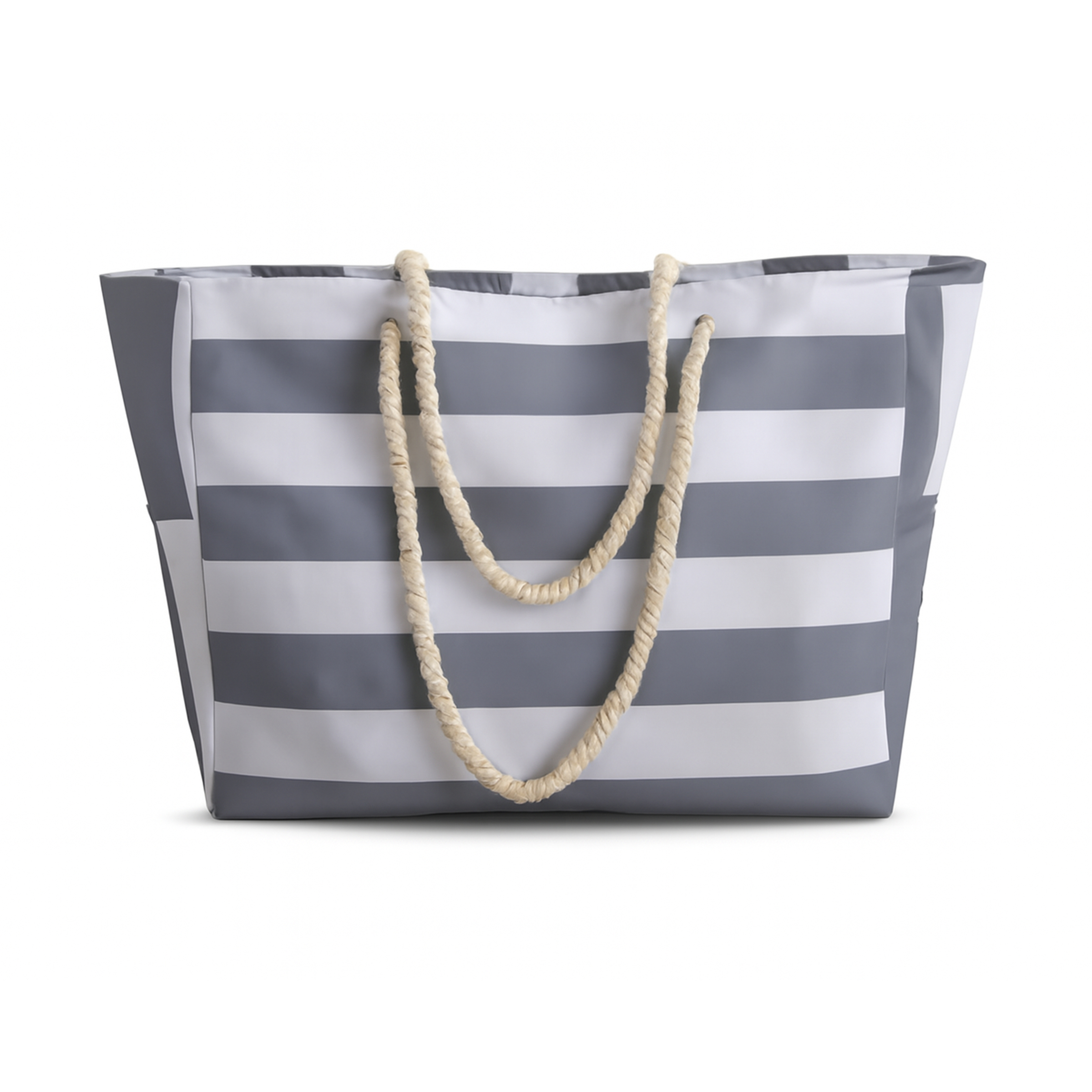 Striped Casual Tote Bag 7