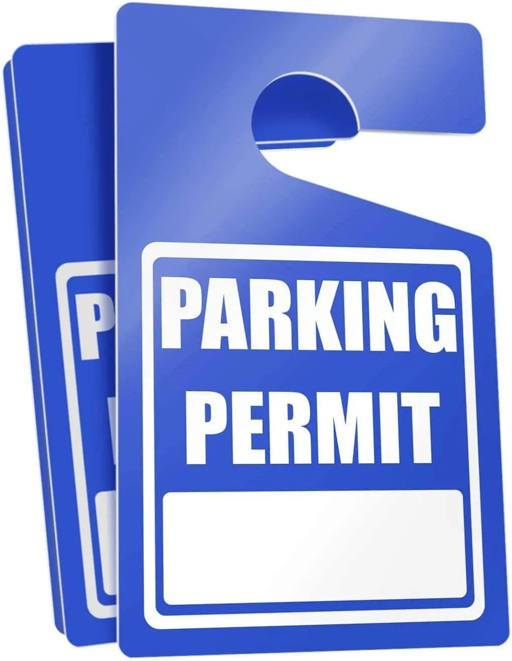 Parking Permit Hang Tags 3