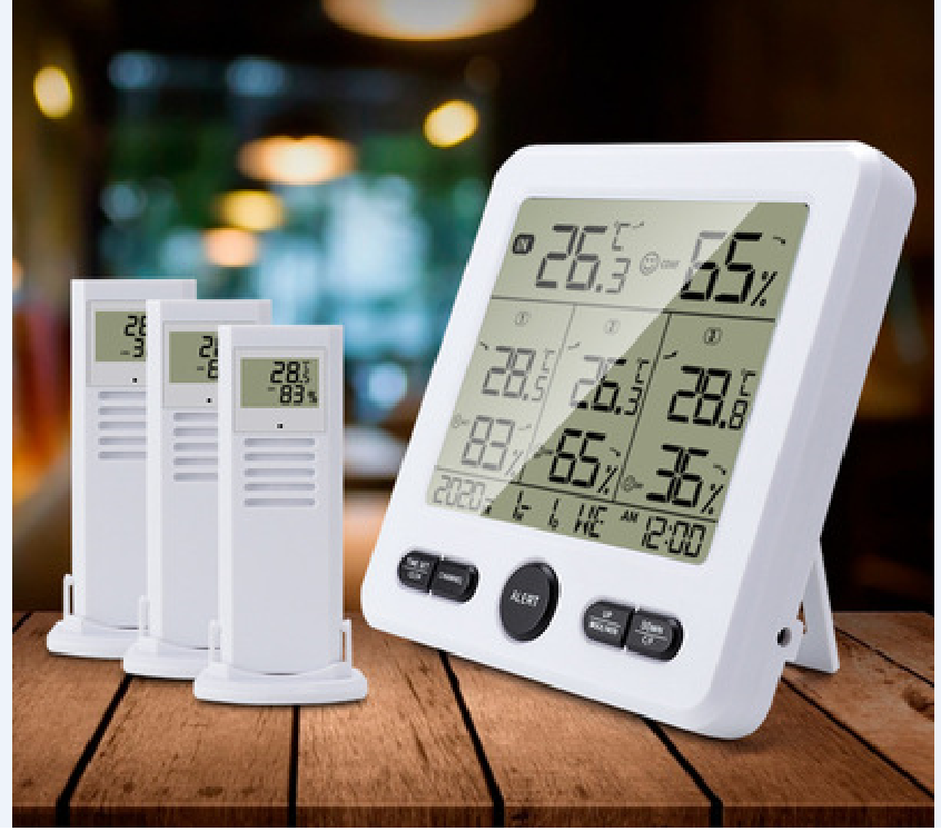 Digital Hygrometer Thermometer Temperature Meter Gauge 4