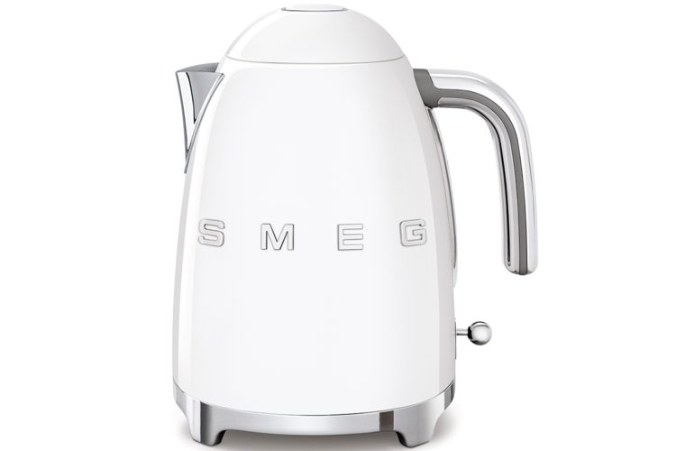 SMEG 7-Cup Electric Kettle - White Glossy 1