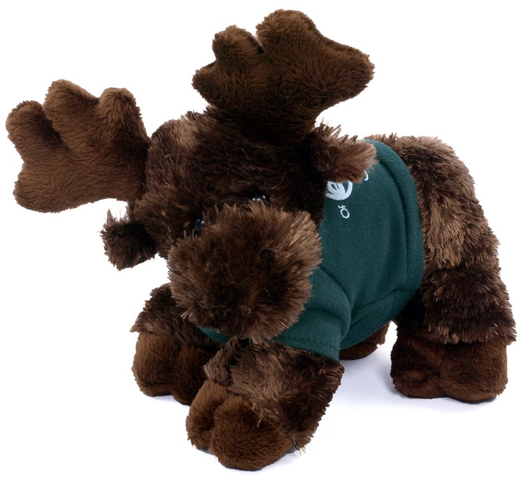 8" Maxamoose Moose with t-shirt and one color imprint 2