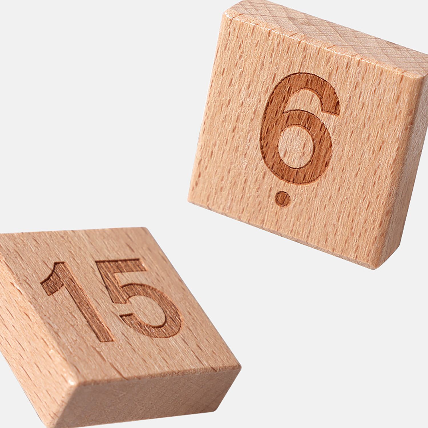 Wooden Jigsaw Puzzle Building Blocks Numbers Ages 3-6 8
