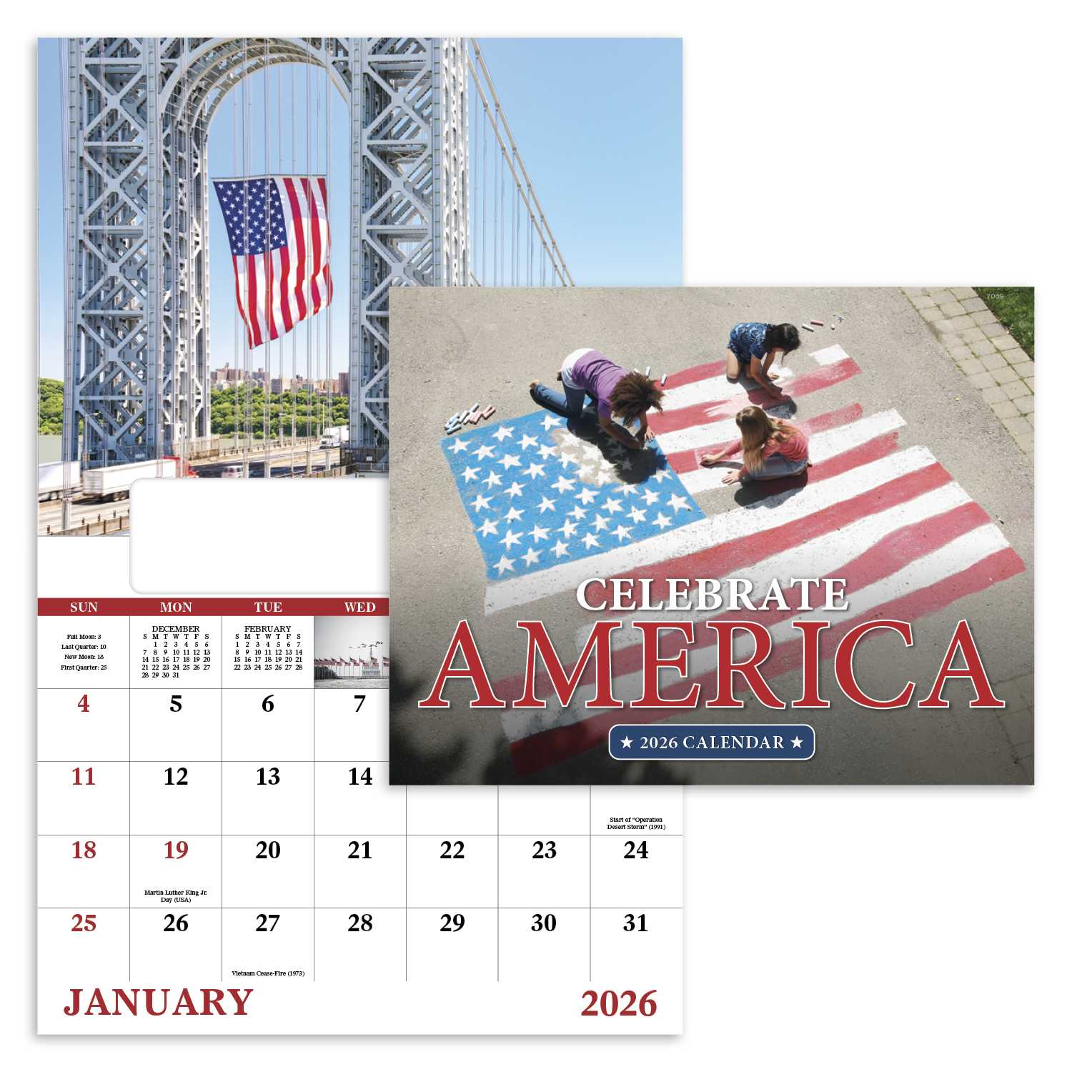 Good Value™ Celebrate America - Window Calendar 28