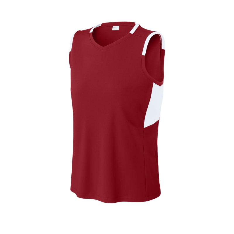 Sport-Tek Women's Club Sleeveless V-Neck 5