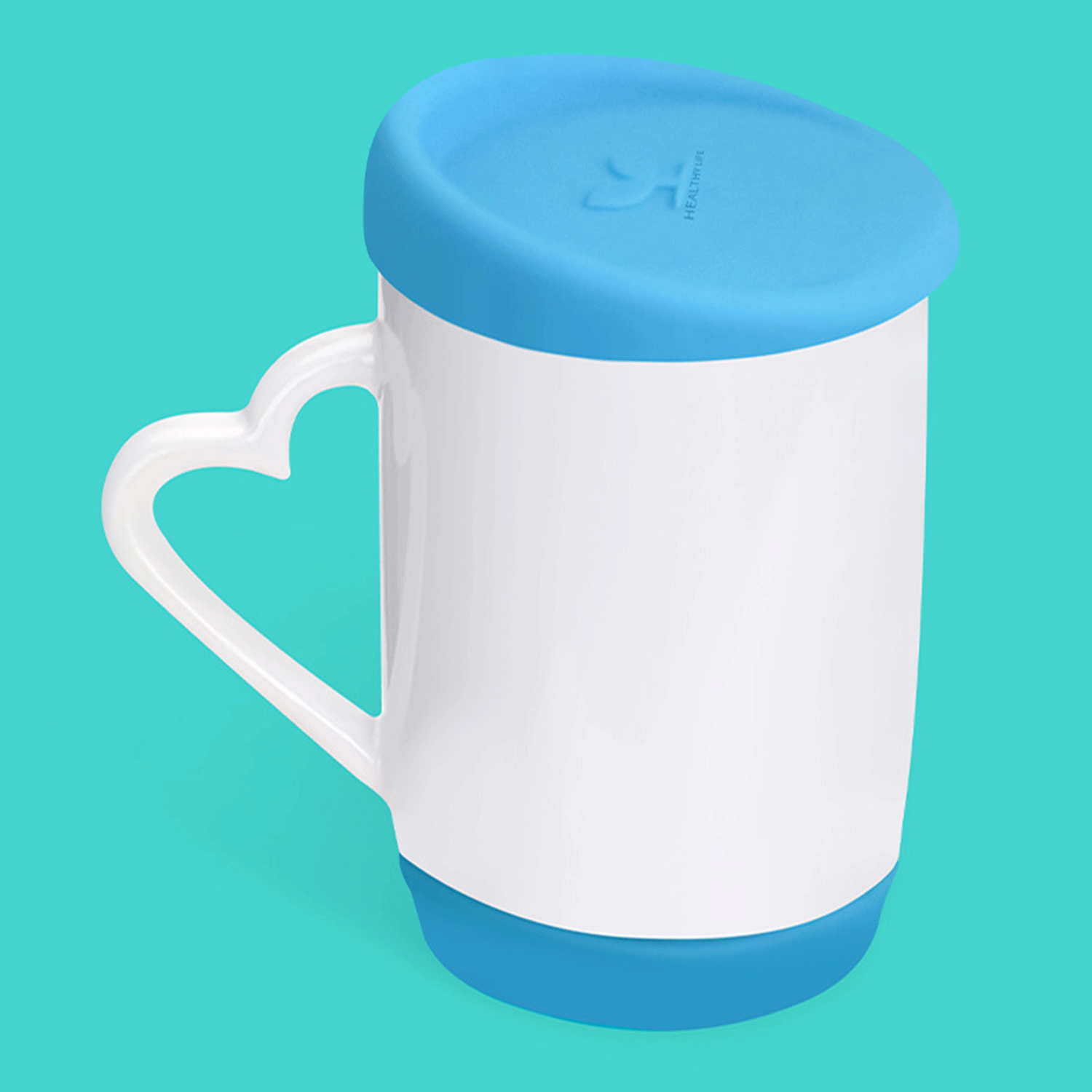 11oz ceramic Blank white mugs w/ silicone cover and bottom 14