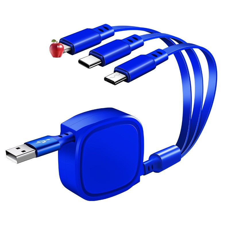 3-In-1 Retractable Charging Cable 3