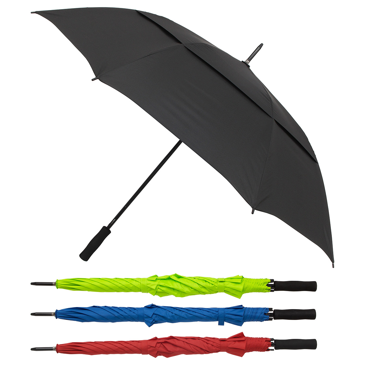 Cheshire Vented Auto-Open Golf Umbrella 19