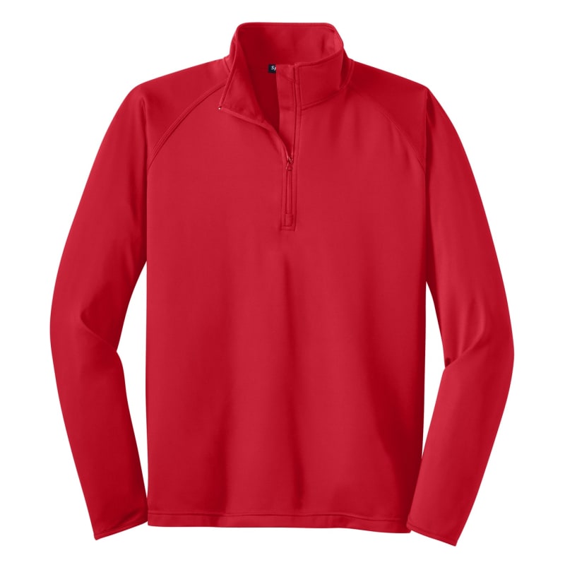 Sport-Tek Tall Sport-Wick Stretch 1/4-Zip Pullover. 2