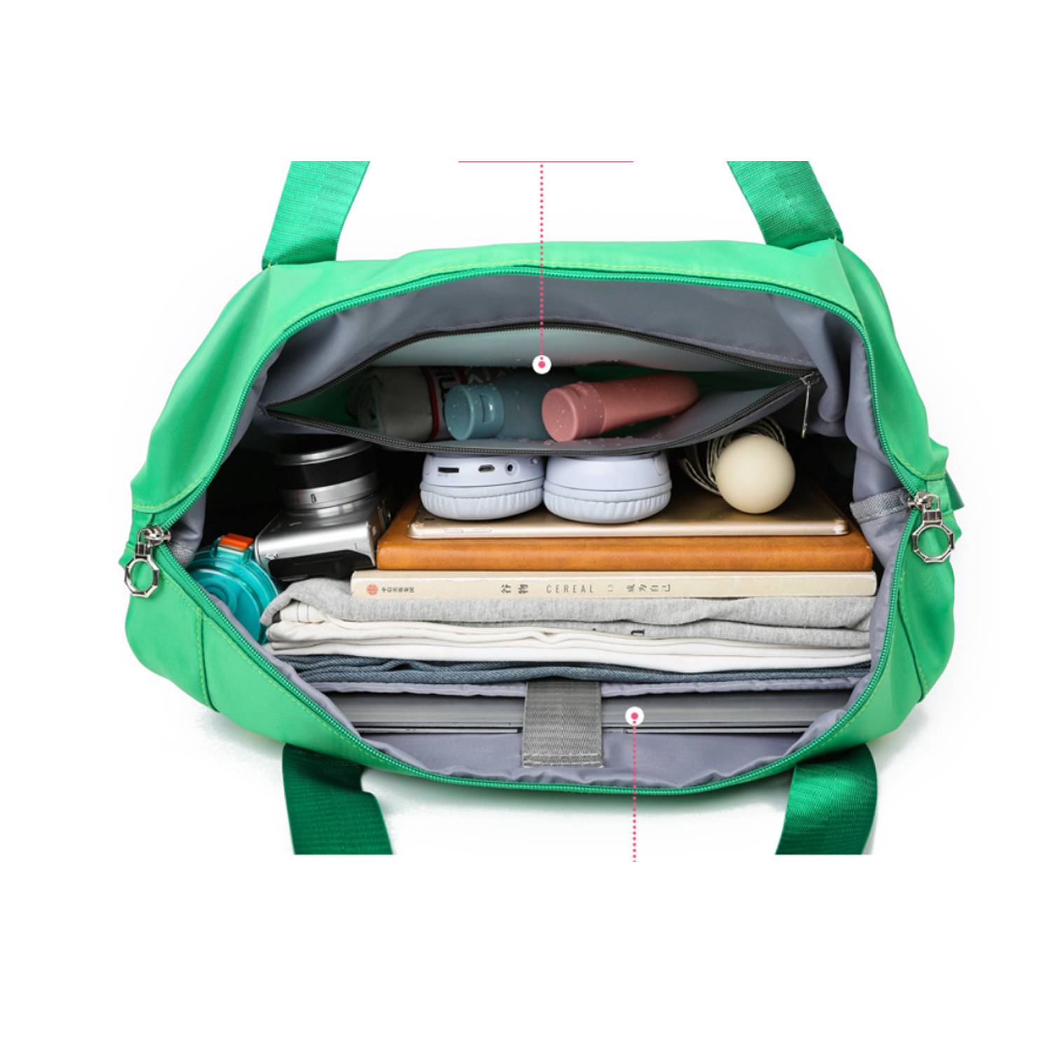 Folding Business Trip Polyester Handbag 6