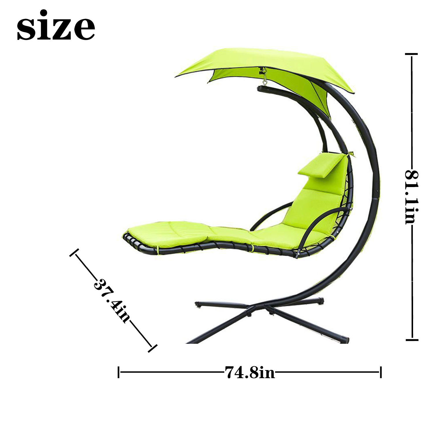 Indoor Adult Sunshade Hanging Chair 4