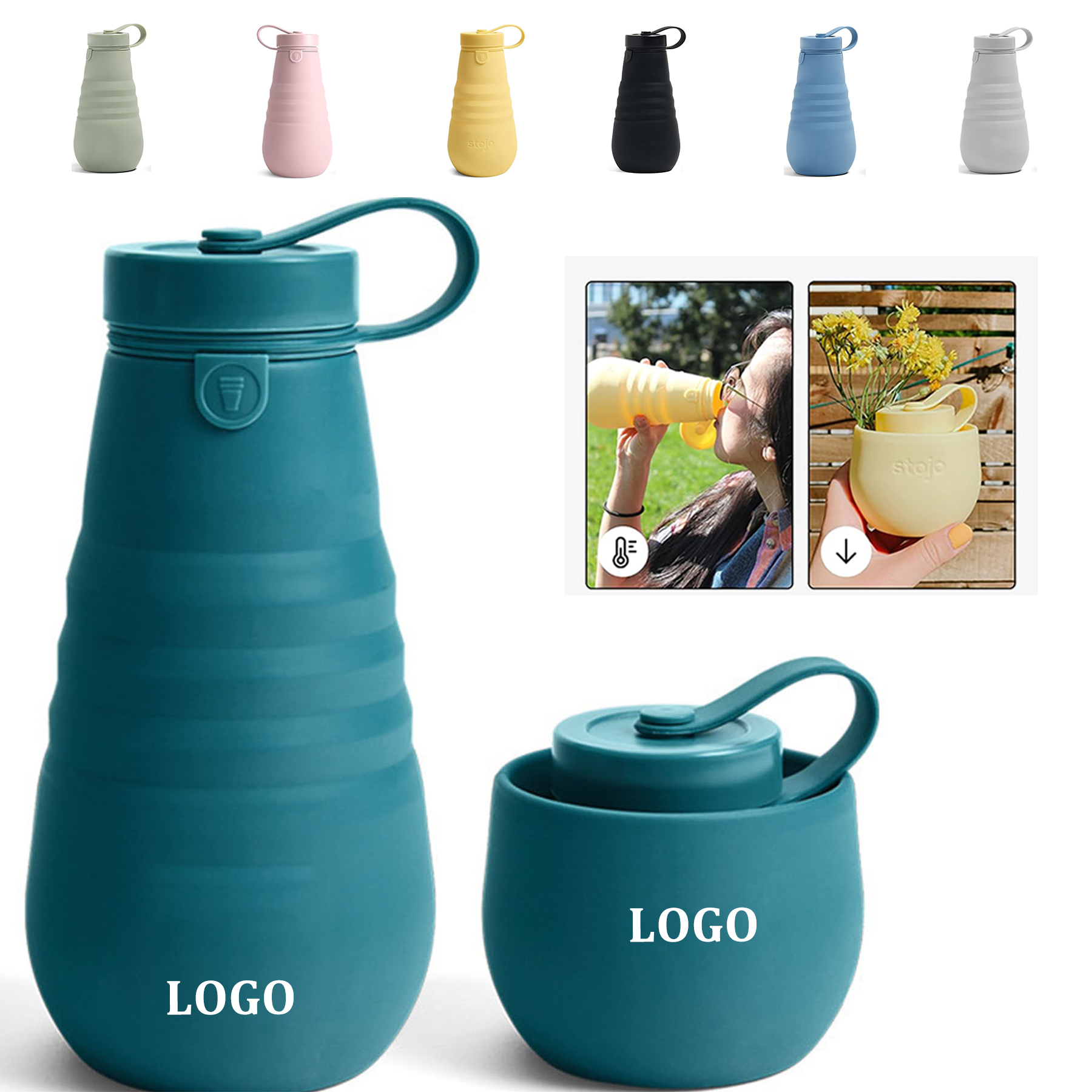 Outdoor Portable Foldable Silicone Cup 7