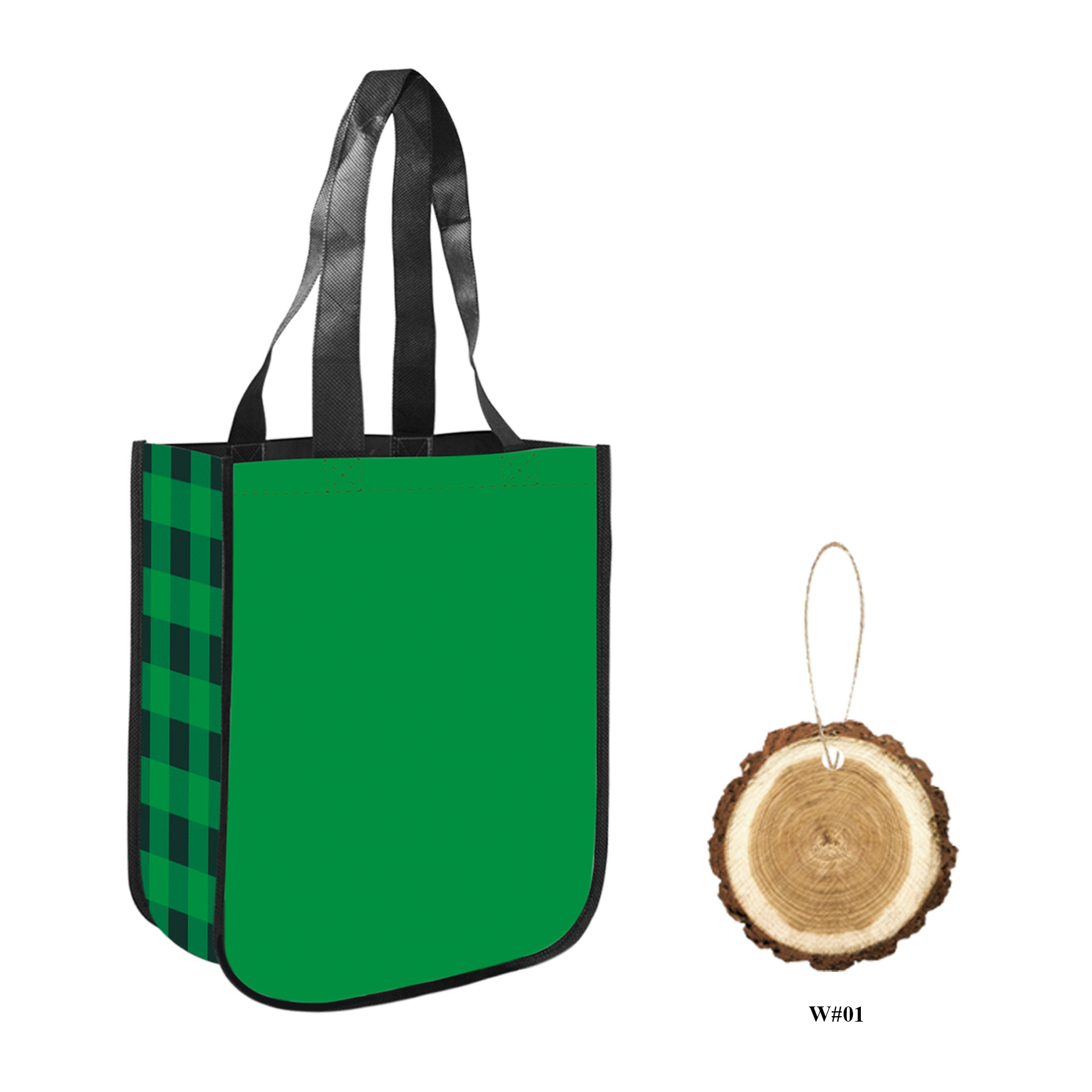 Christmas Tote with Ornament Set 13