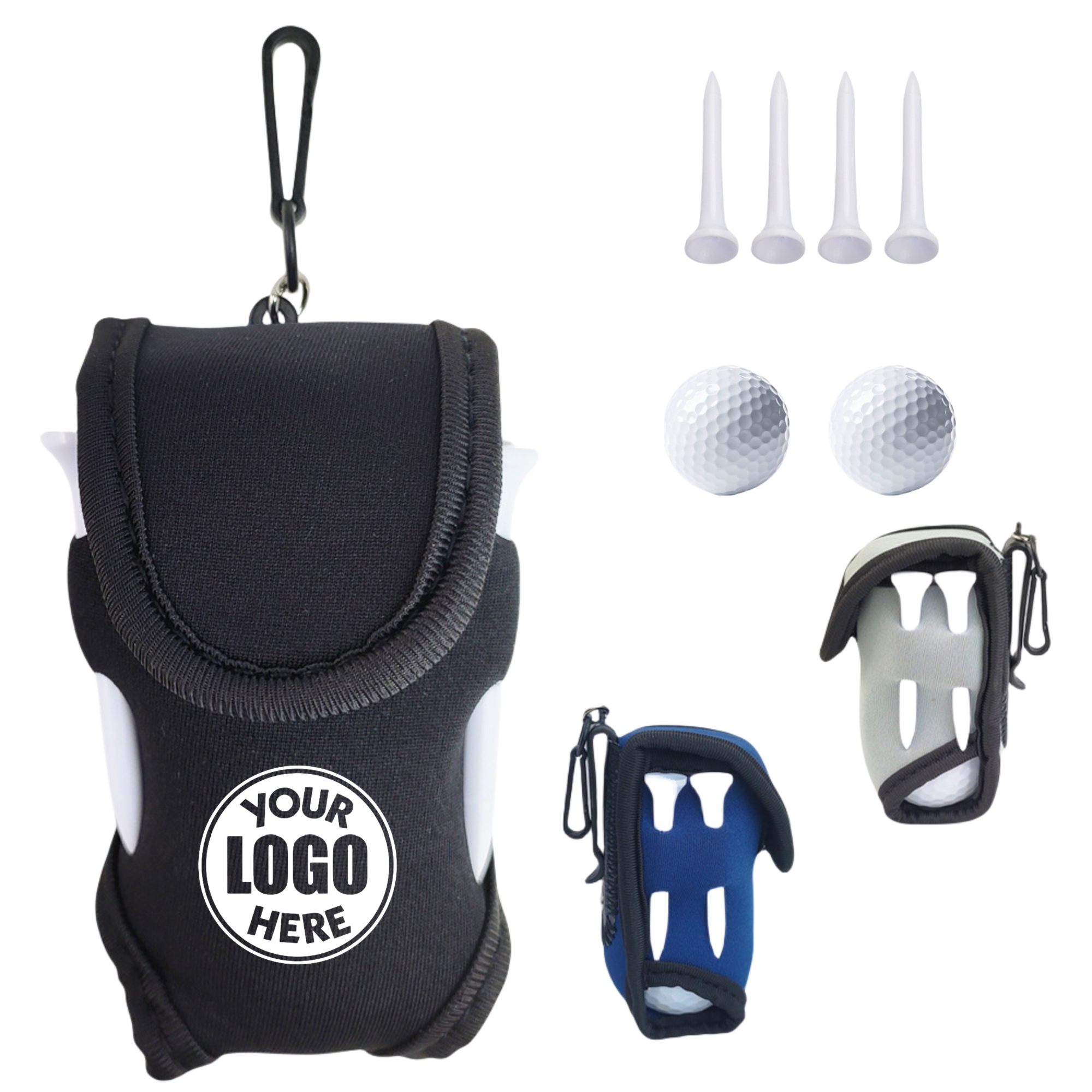 Mini Golf Tee Organizer Pouch 2
