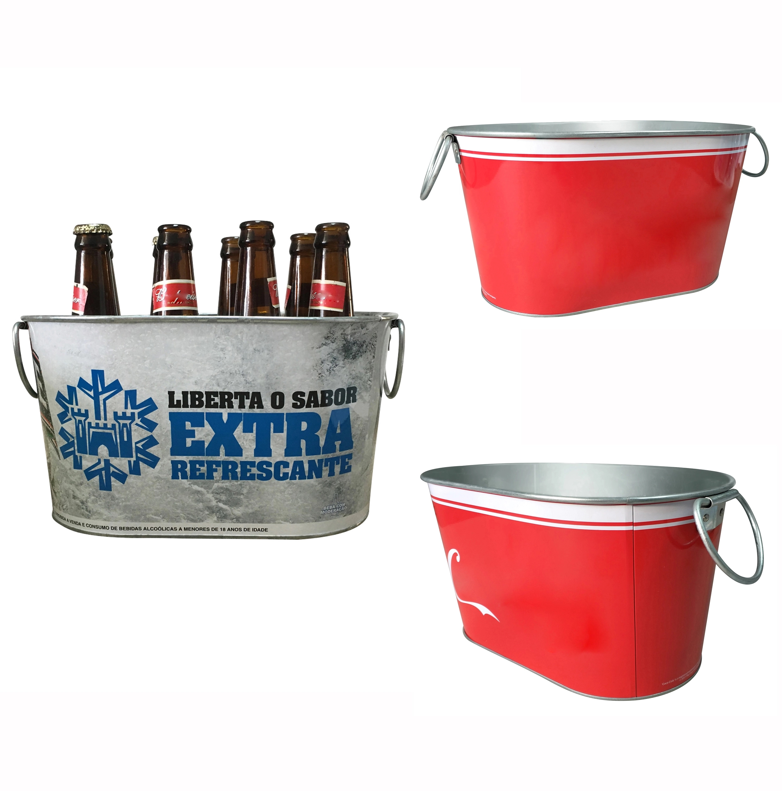 10 Quart Metal Ice Bucket 1