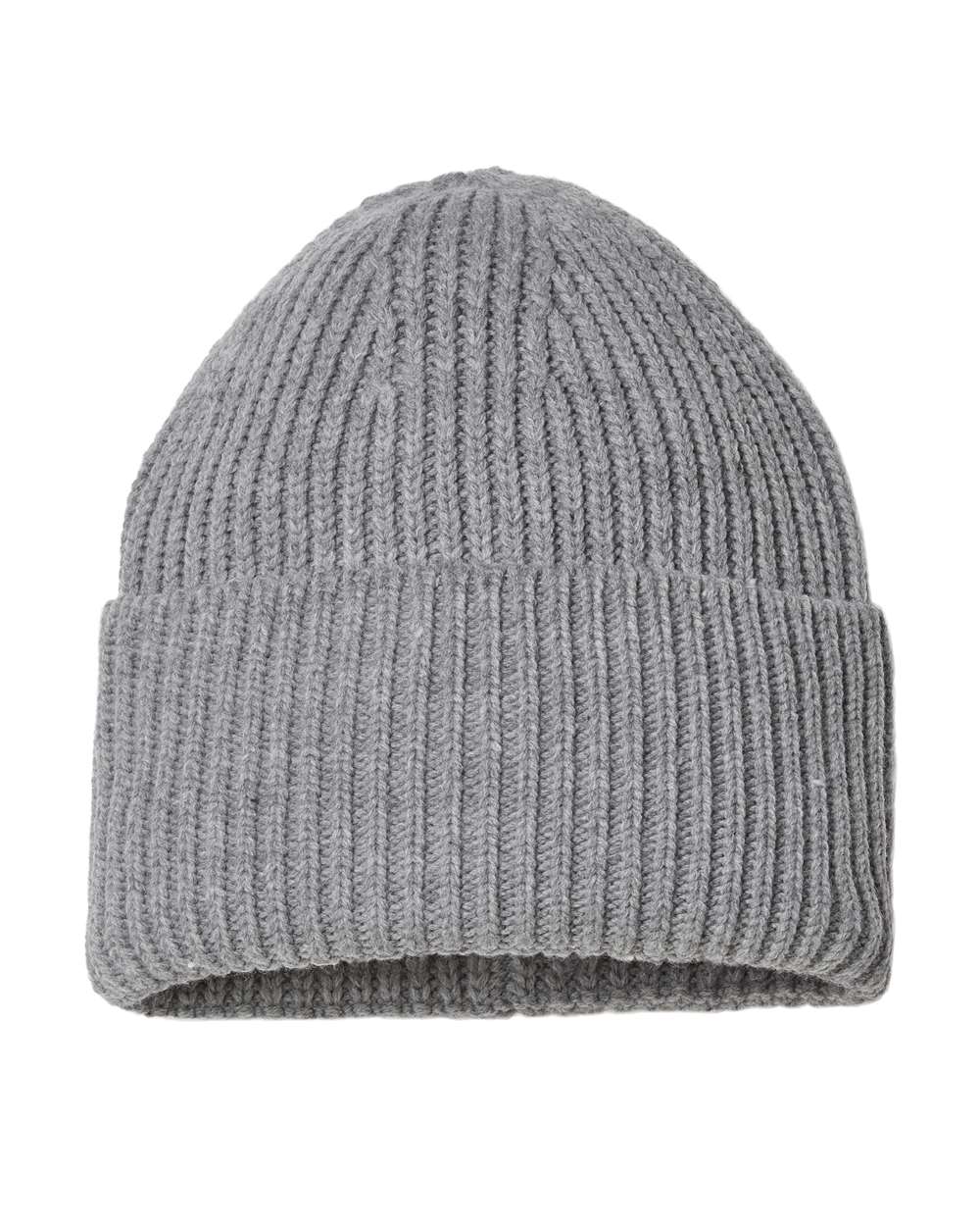 Sustainable Chunky Rib Cuffed Beanie - OAK 21