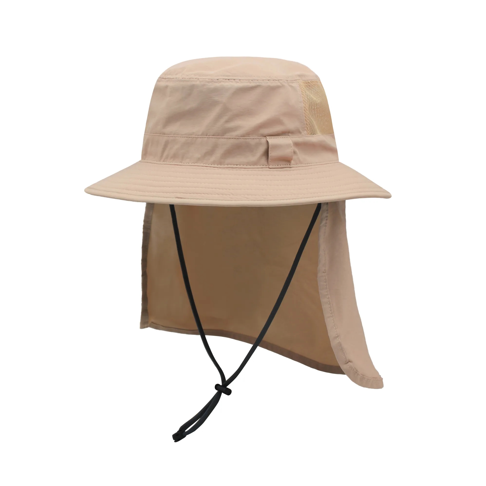 Airy Safari Hat With Flap