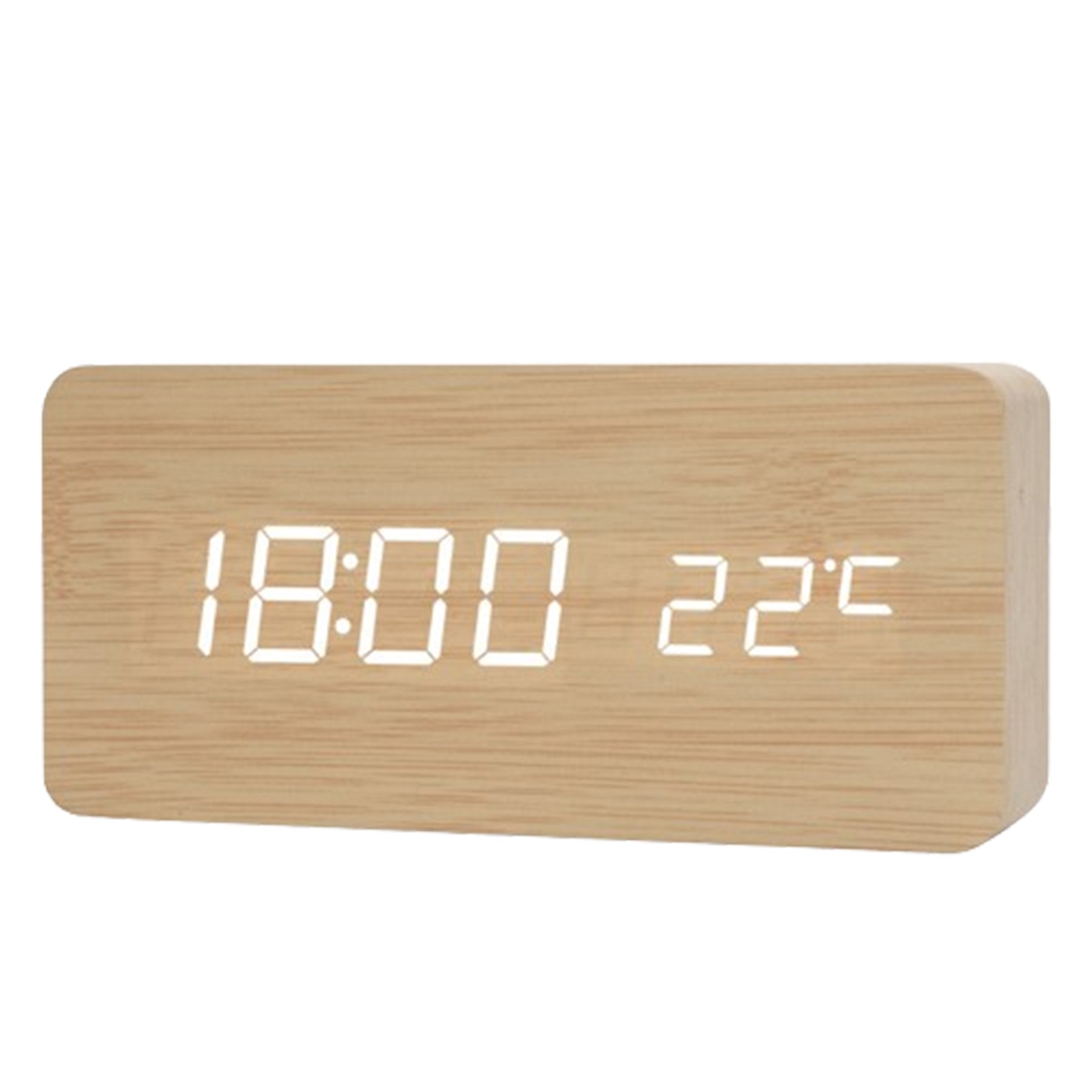 Usb Led Multifunction Alarm Clock 2