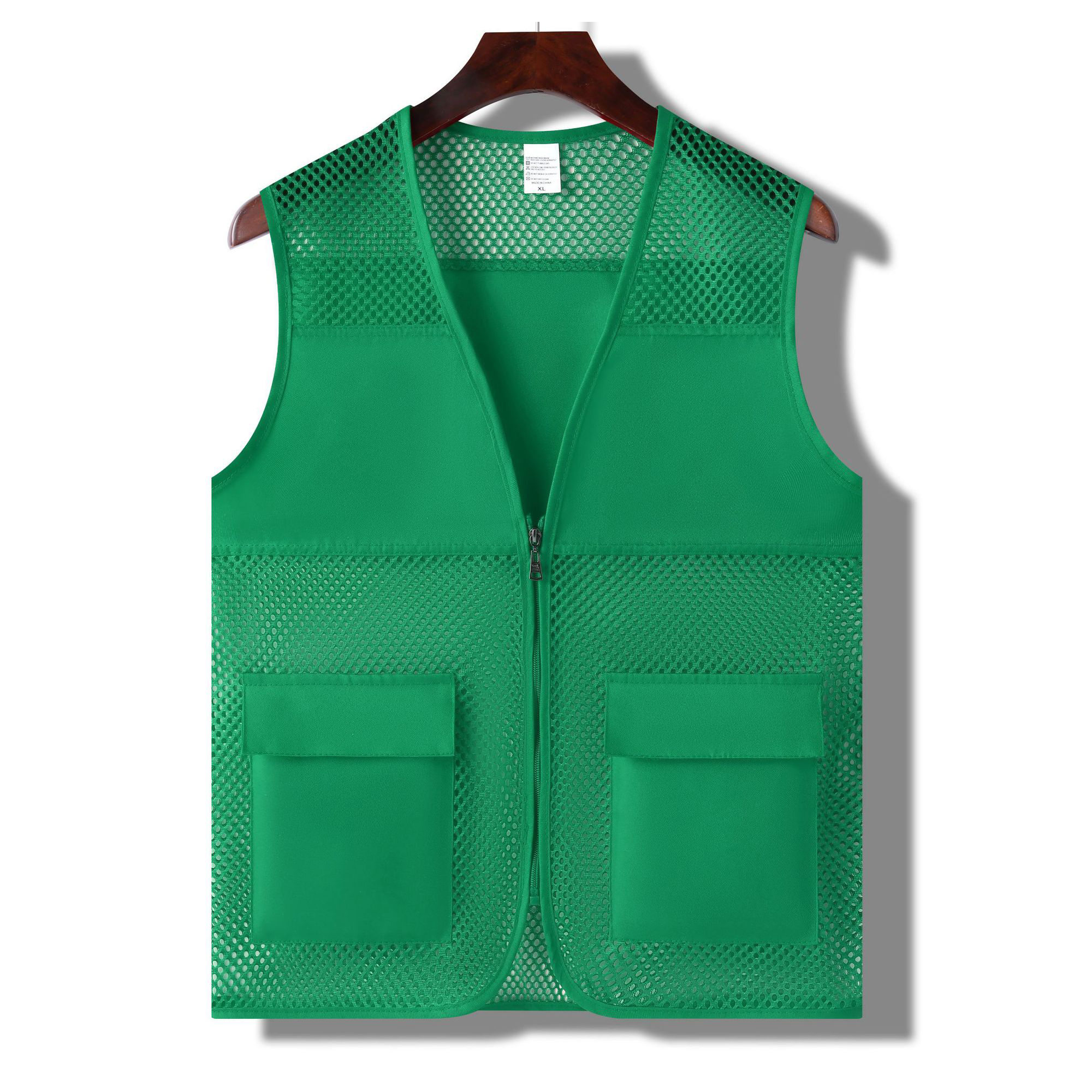 Polyester Mesh Safety Vest With Pocket 4