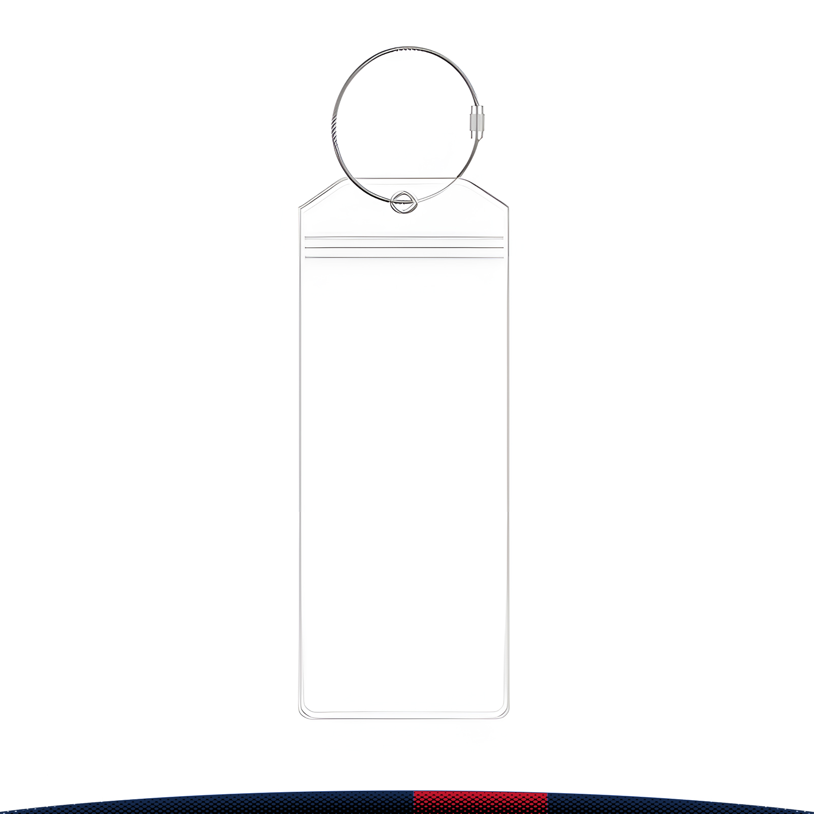 Transparent PVC Luggage Tag 4