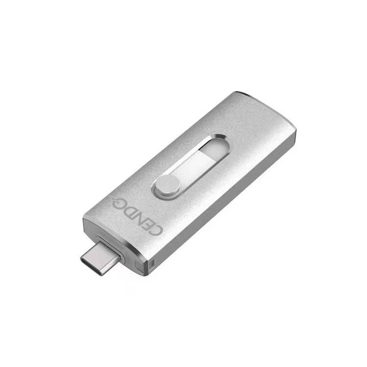 Metal Dual USB and Type-C OTG Drive - Expand Storage on Computer, Mobile Devices, Android and iPhone 6