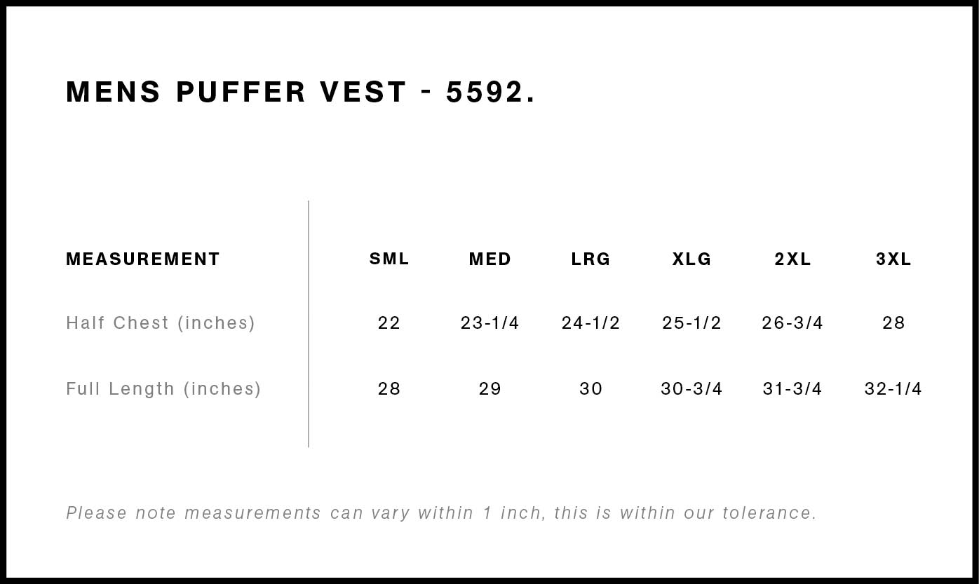 Puffer Vest | 5592 18