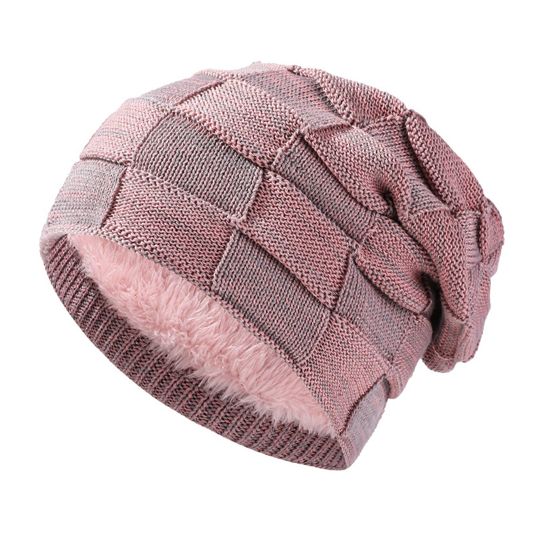 Acrylic Warm stretch-knit beanie 2