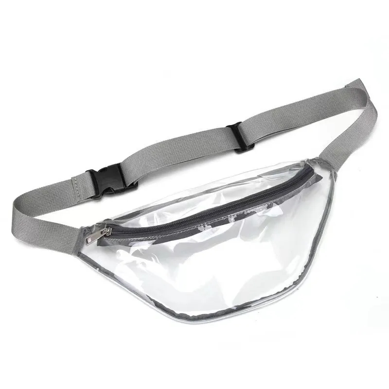 Transparent PVC Waist Bag with Adjustable Strap 6