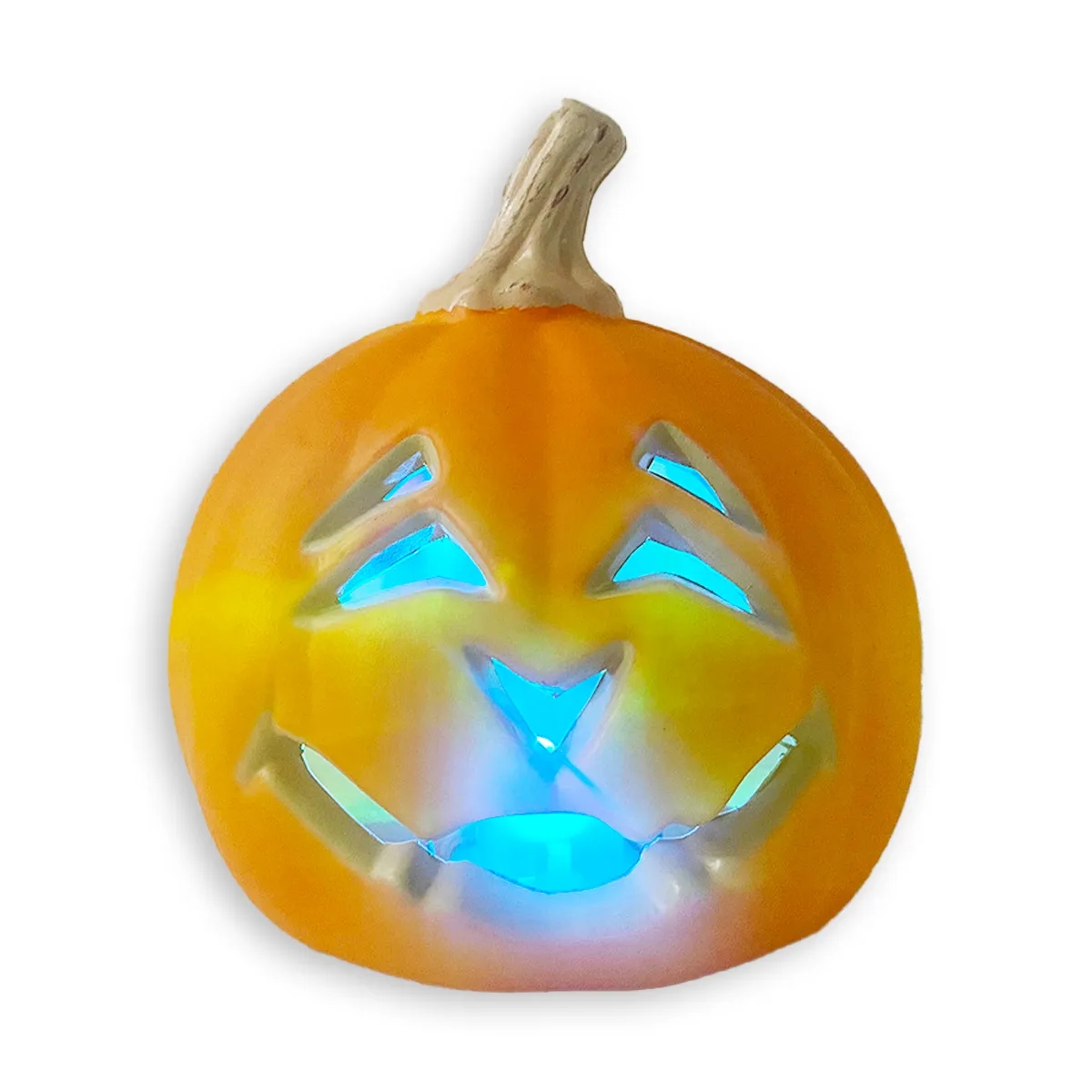 PVC Halloween Pumpkin LED Light Lantern Decorative Prop 8