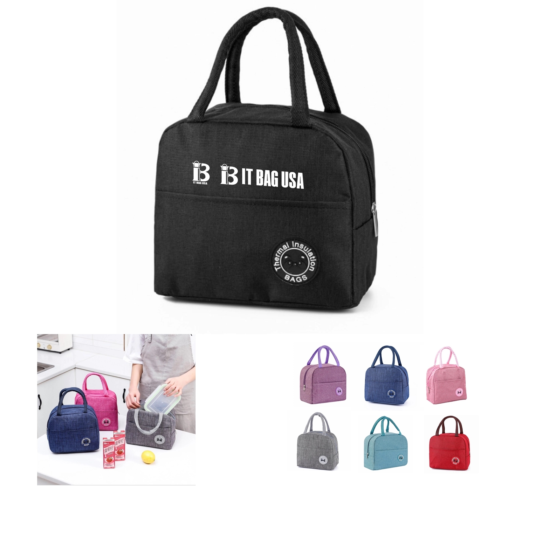 Non-woven Insulated Lunch Cooler Bag 2