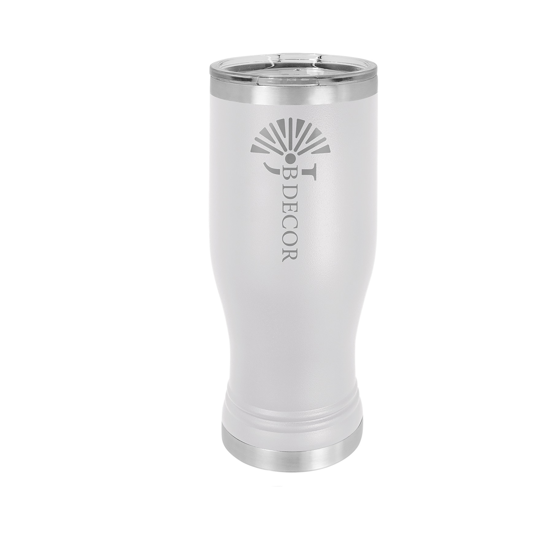 Polar Camel 20oz Stainless Steel Pilsner w/ Clear Lid 22