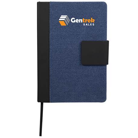 5.5" x 8.5" FSC® Recycled Canvas Bound Notebook 61