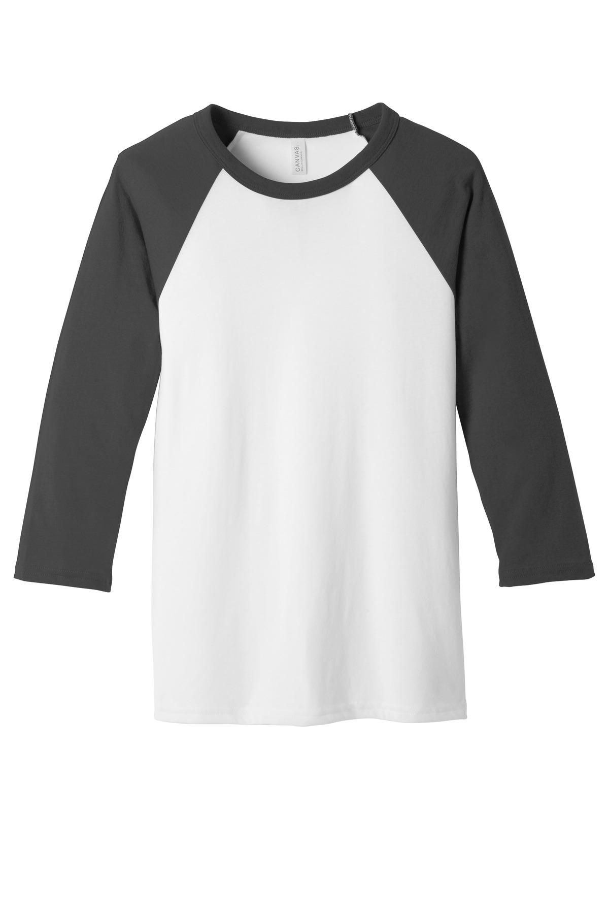 BELLA+CANVAS Unisex 3/4-Sleeve Baseball Tee. BC3200 44