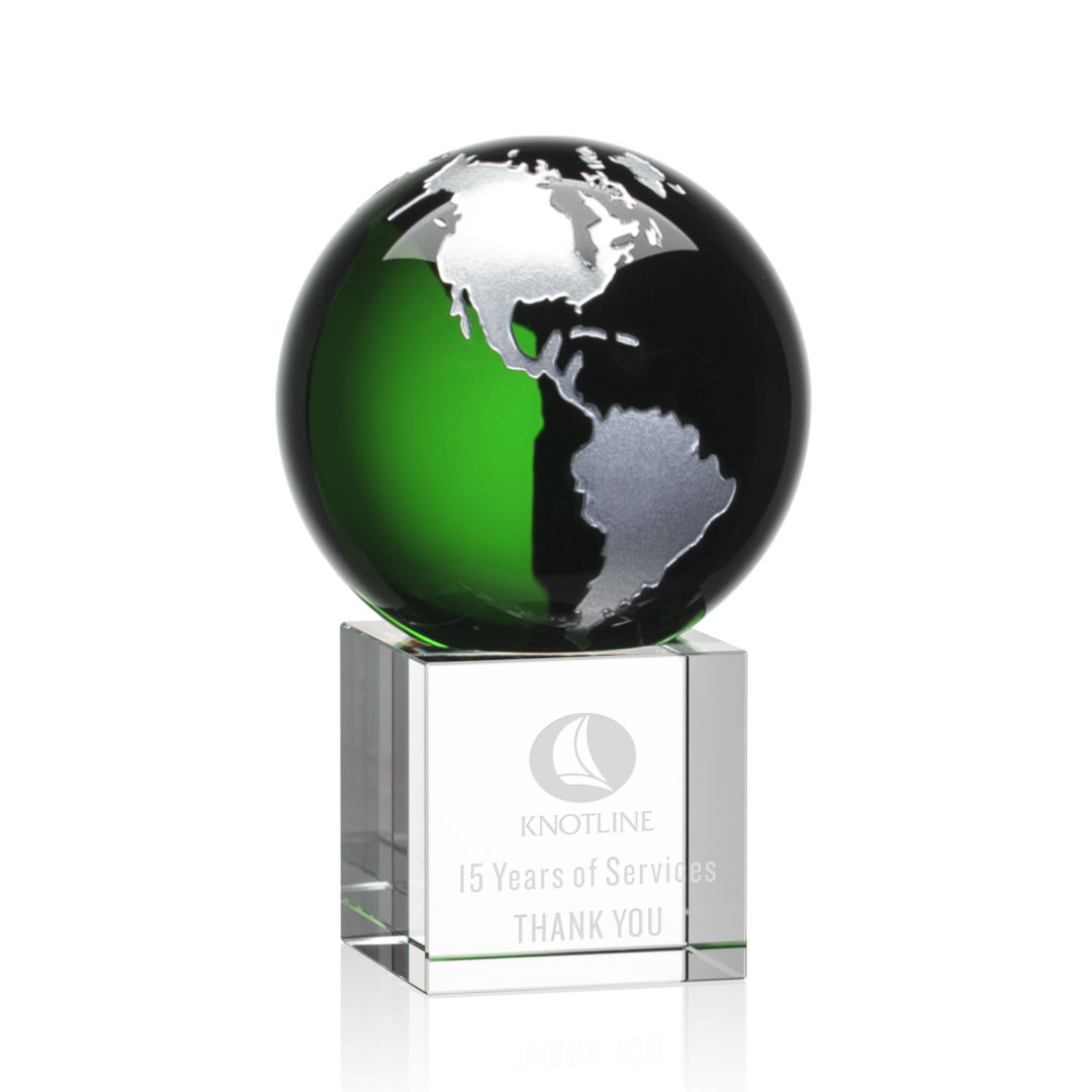 Haywood Globe Award - Green/Silver 5
