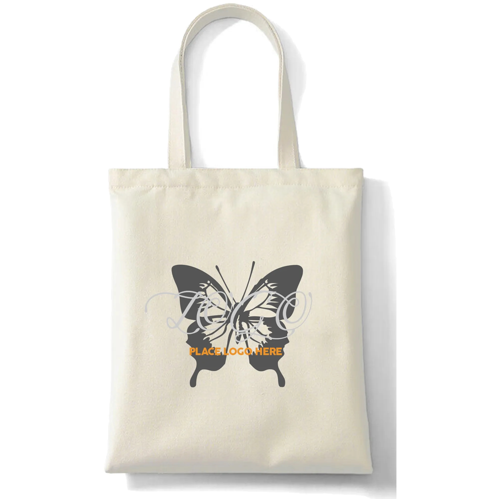 Reusable Canvas Grocery Tote Bags, custom tote bag with logo imprint 1