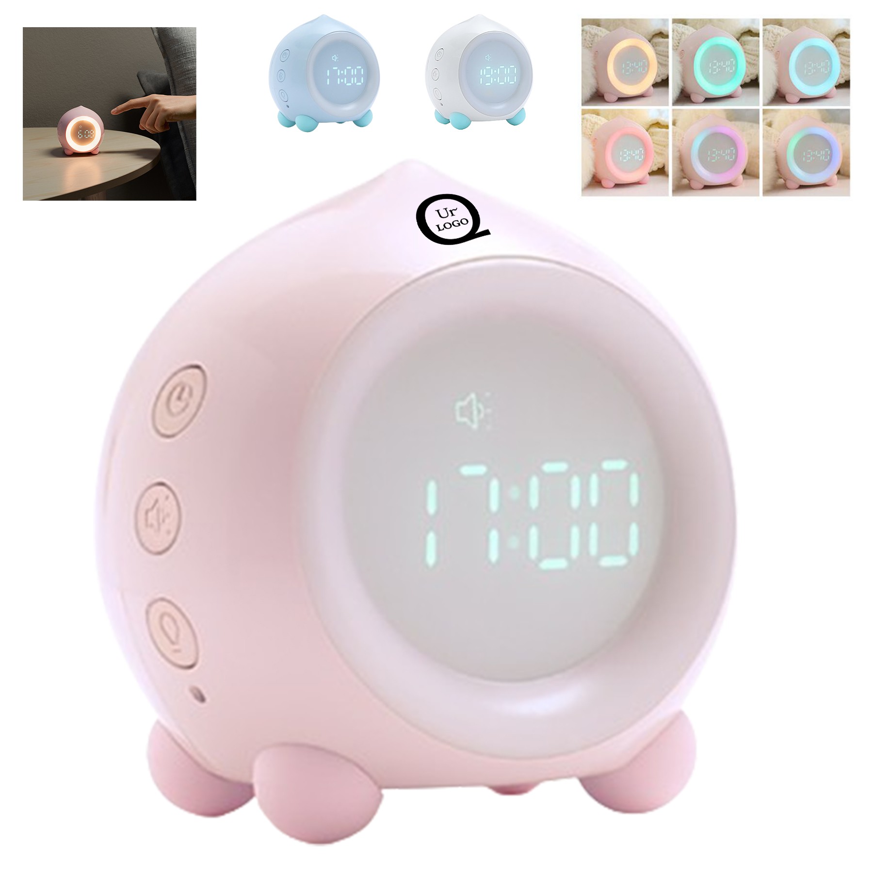Usb Led Multifunction Alarm Clock